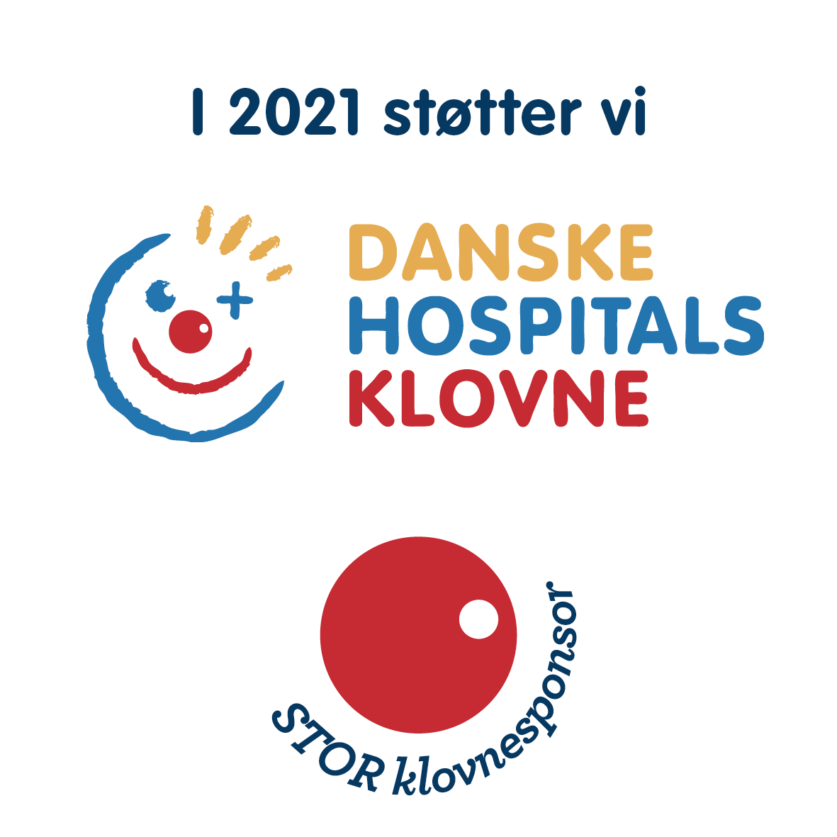 danske hospitals klovne logo